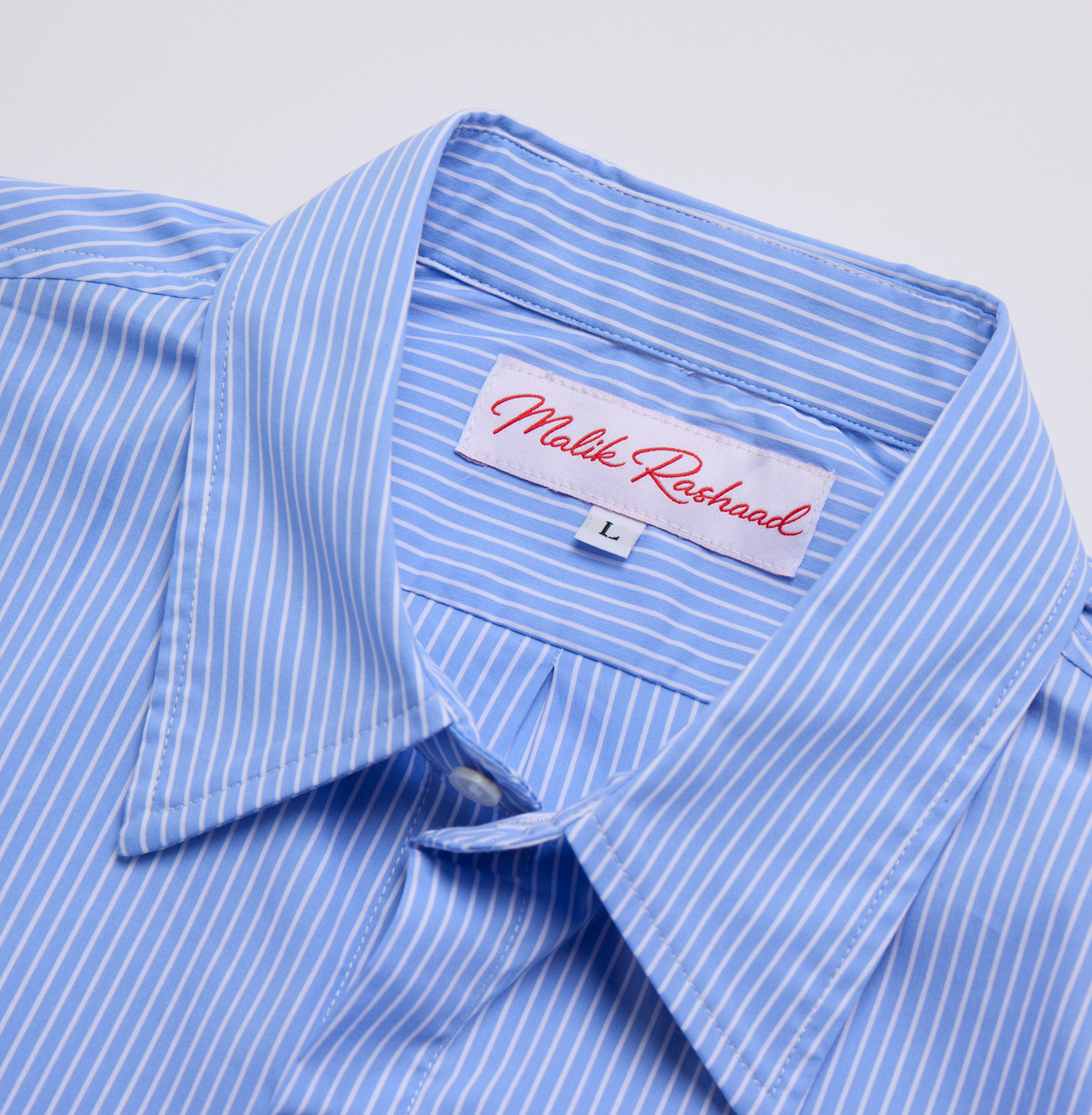 Red Script Oxford Shirt